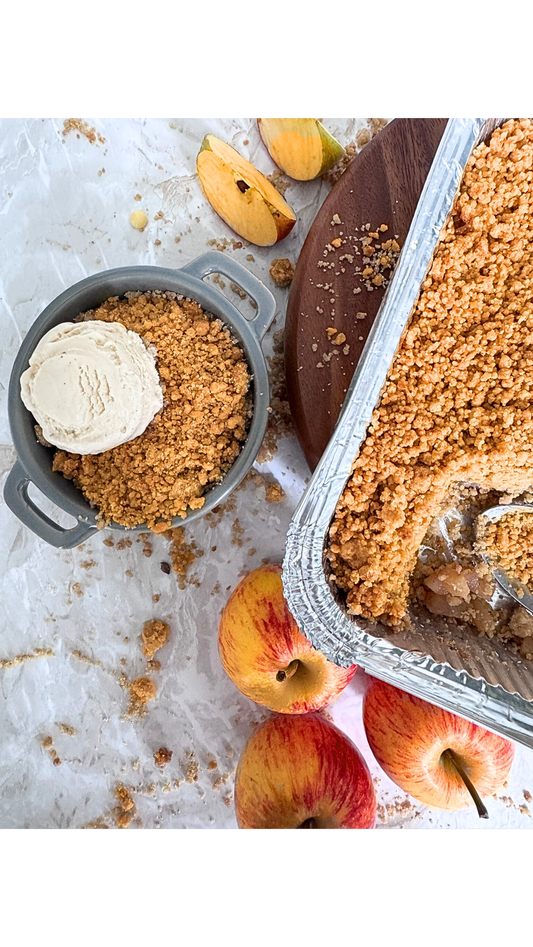 Ready-to-Bake Apple Crumble