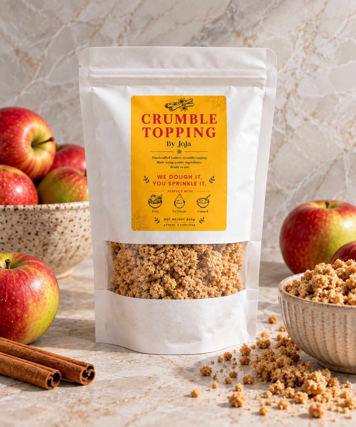 Crumble Topping Pouch